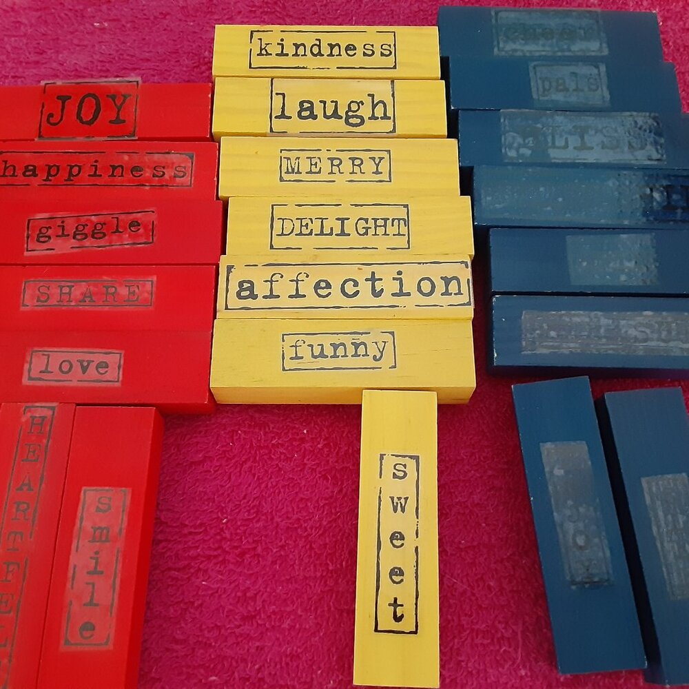 Stampin Up Word by Words set